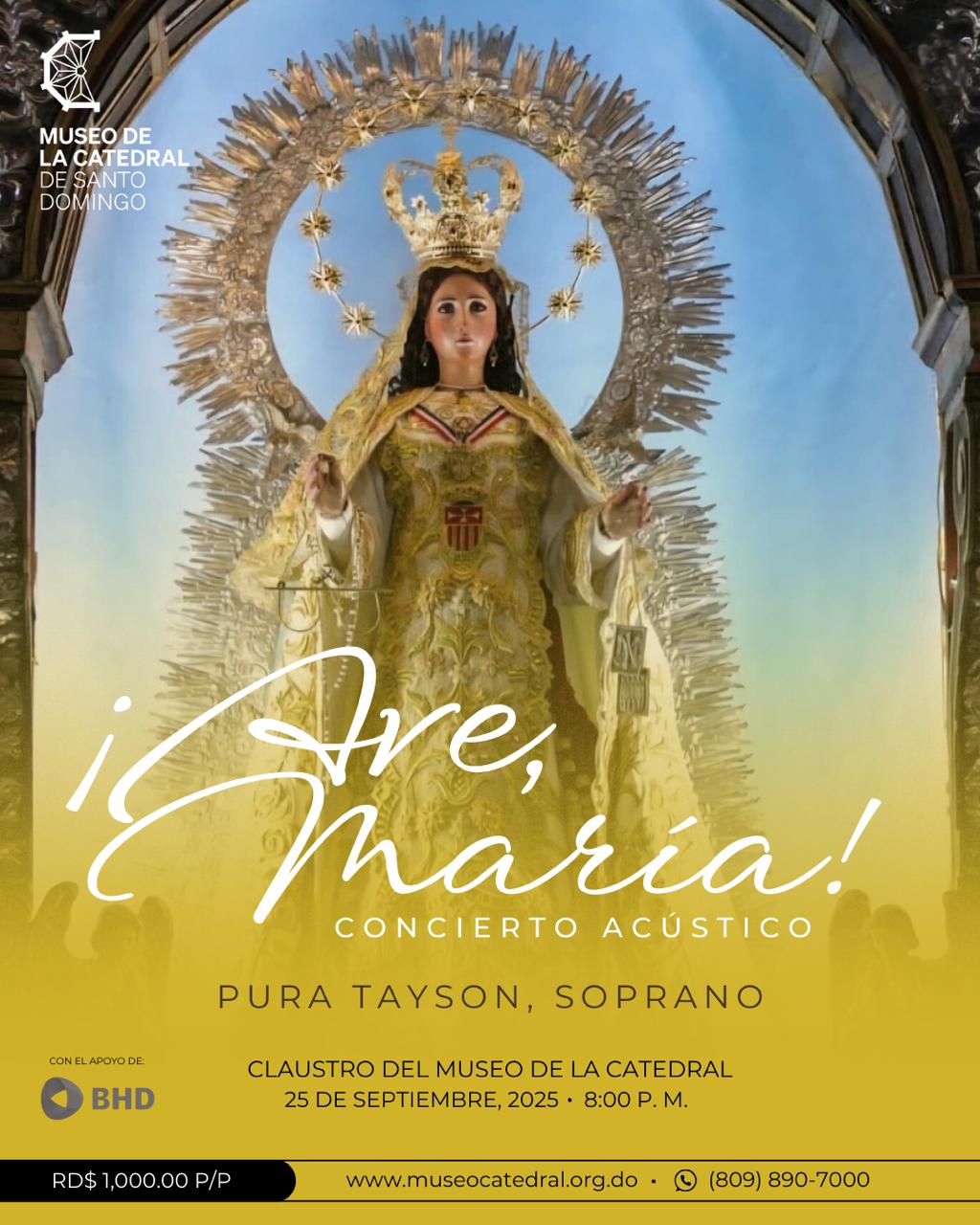 ¡Ave María!