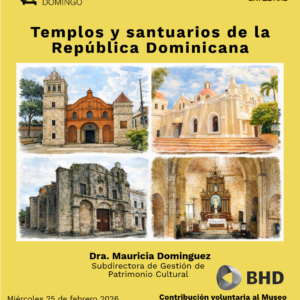 Charla: Templos y santuarios de la República Dominicana